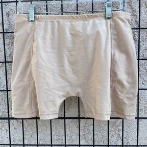 Butt pad shorts shapewear with inserts women’s size XL